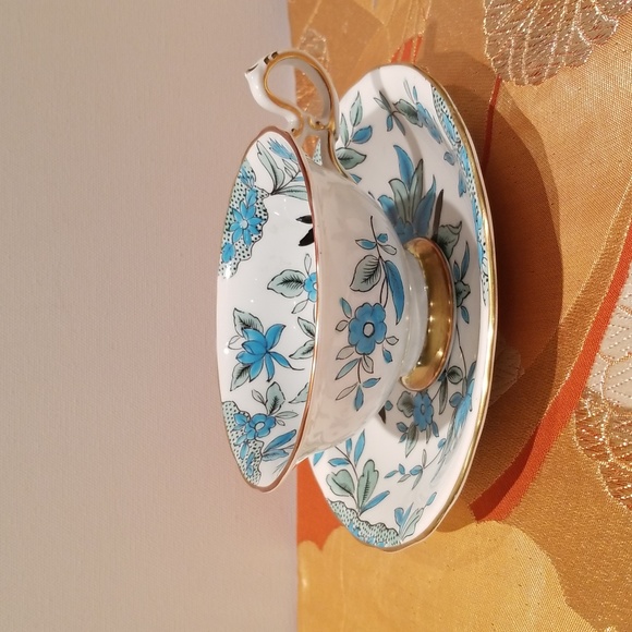 VINTAGE ROYAL CHELSEA BONE CHINA TEA CUP SET - Picture 8 of 12